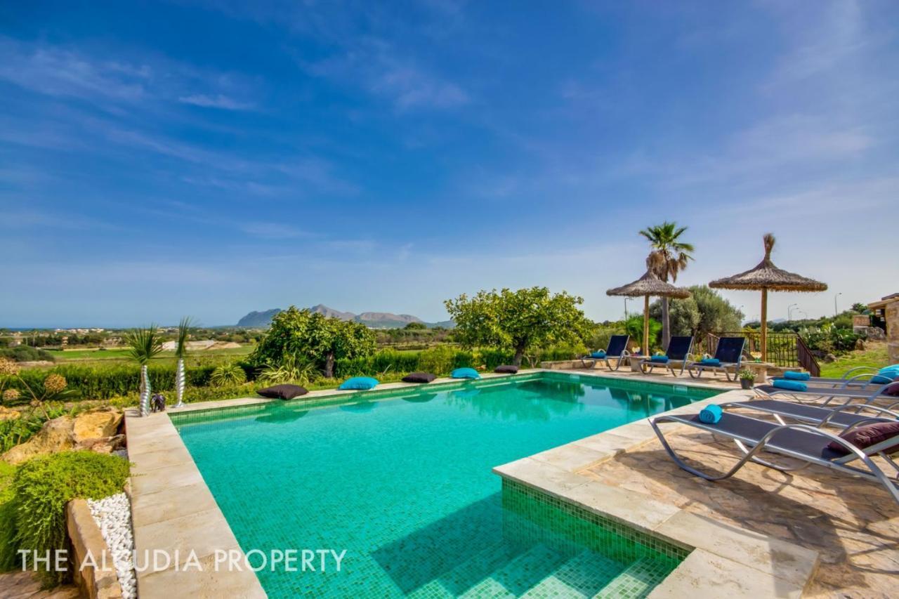 Finca Pegasus Alcúdia Esterno foto