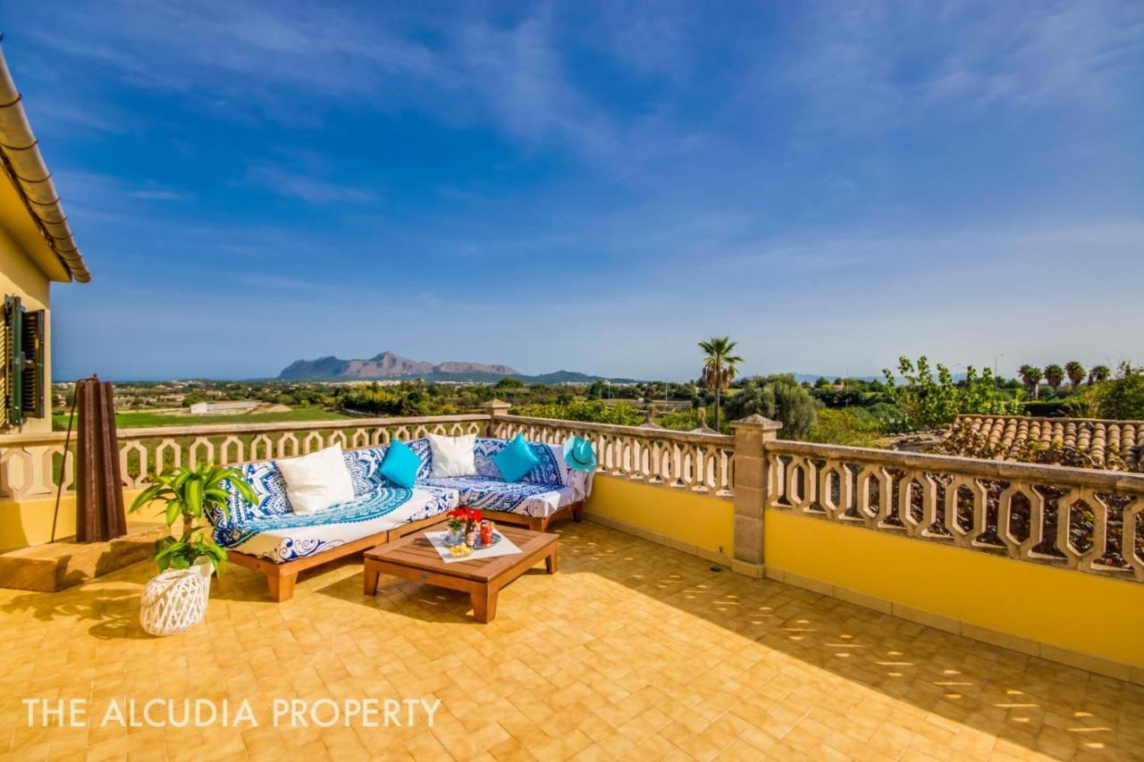 Finca Pegasus Alcúdia Esterno foto