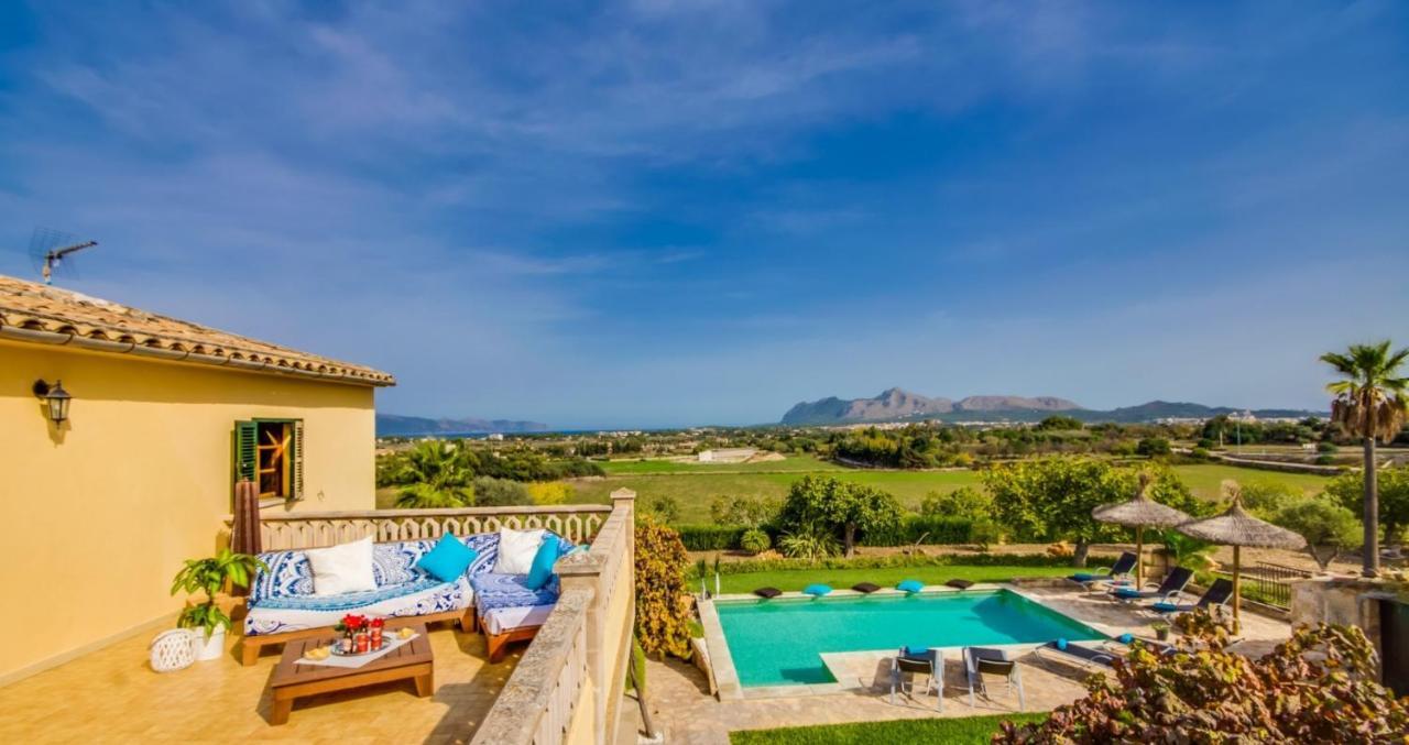 Finca Pegasus Alcúdia Esterno foto