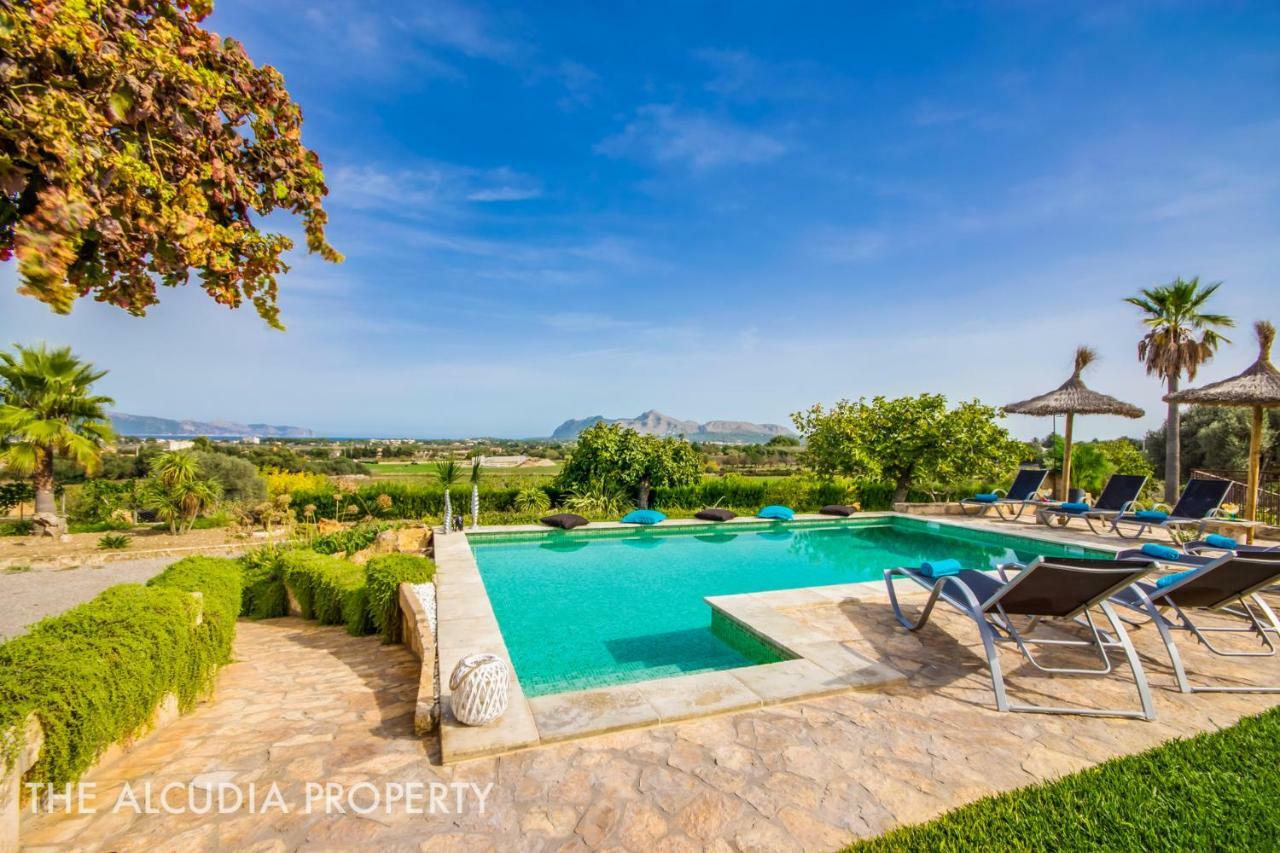 Finca Pegasus Alcúdia Esterno foto
